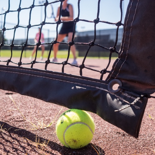 outdoor tennis at Brookside Country Club