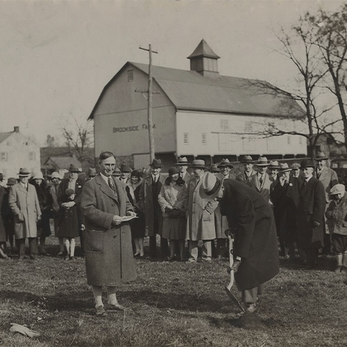 groundbreaking at Brookside Country Club