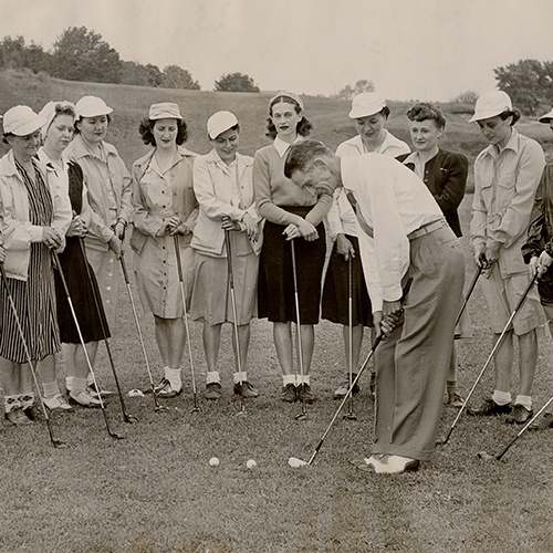 historical golf lesson