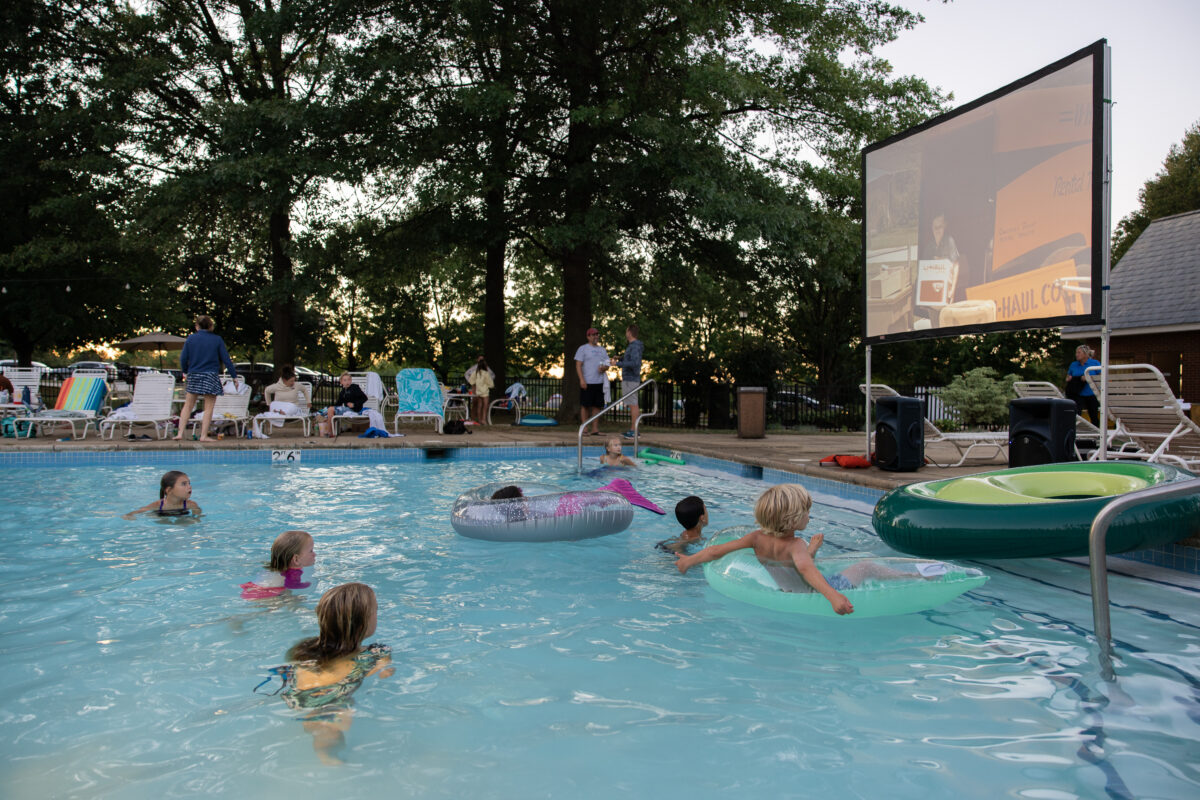 Movie Night at the Pool Brookside Country Club